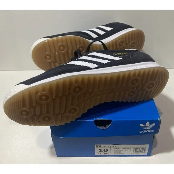 adidas SL 72 RS Core Black Cloud White Blue JI1282 Men display picture 3